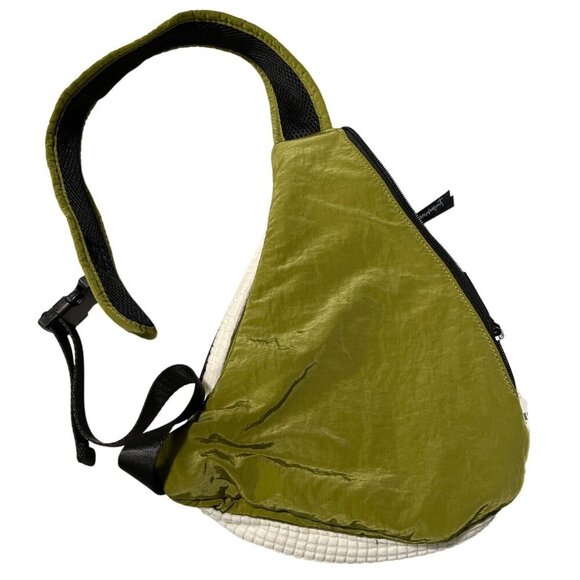 Free People Movement Cold Shoulder Green Sling Bag NWT - Picture 5 of 5